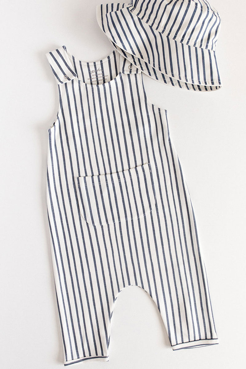 Bucket Hat - Stripes Away Ink Blue