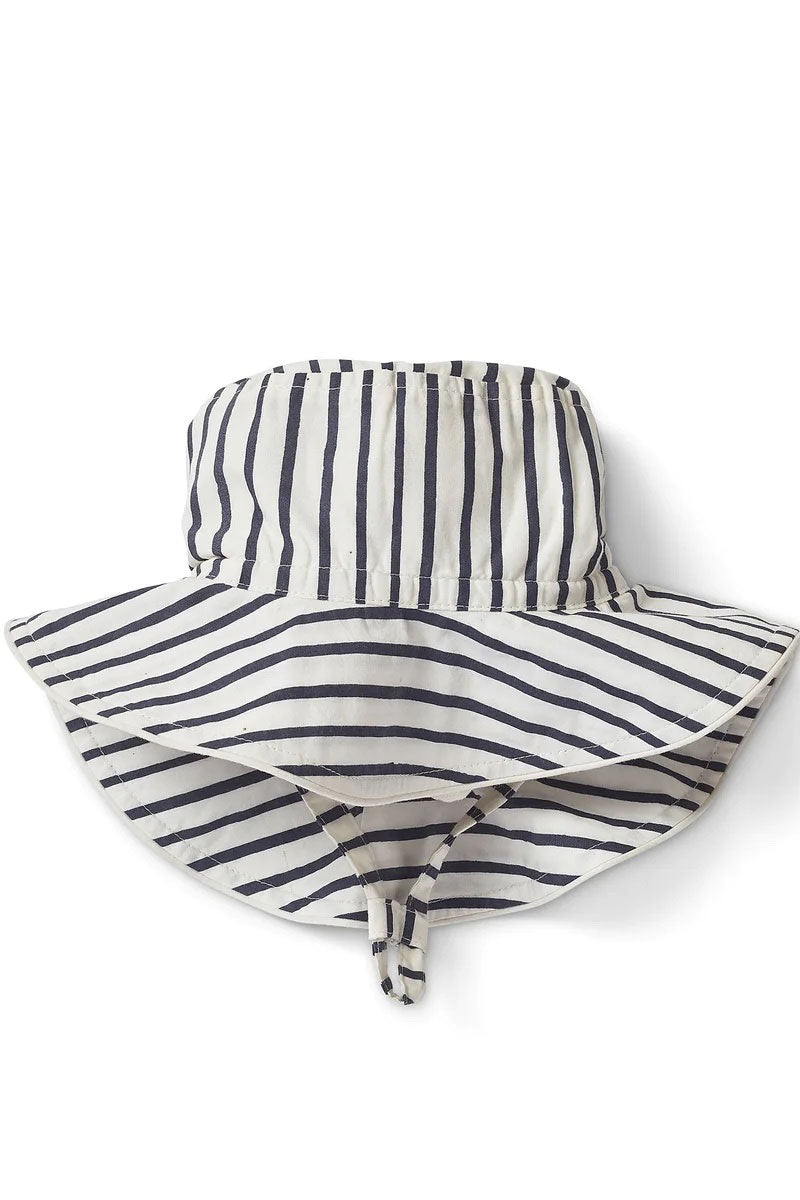 Bucket Hat - Stripes Away Ink Blue